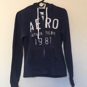 🌟SALE🛍 AERO LOGO FULL-ZIP HOODIE